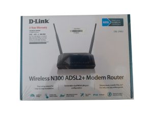 مودم روتر ADSL2 Plus بی‌ سیم N300 دی-لینک مدل DSL-2740U